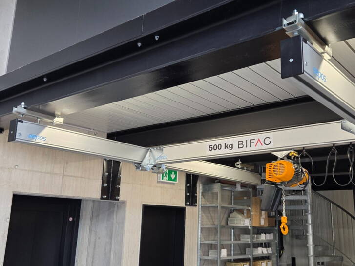 BIFAG_Leichtkransysteme in Halle