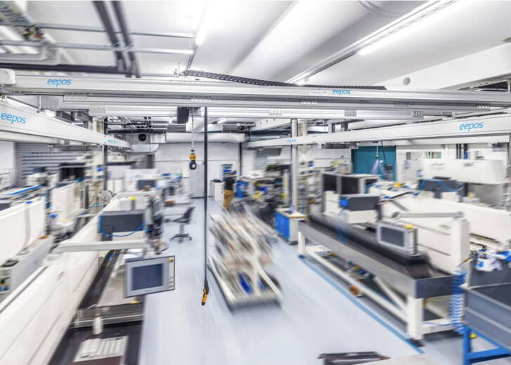 BIFAG_Leichtkransysteme in Halle